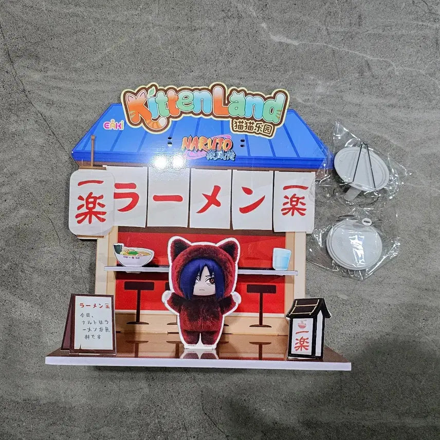 [BUNJANG] Naruto Shippuden Madara Pompom (Ramen Shop Diorama) / [나루토] 키튼랜드 나루토 질풍전 마다라 폼포드(라멘집 디오라마)
