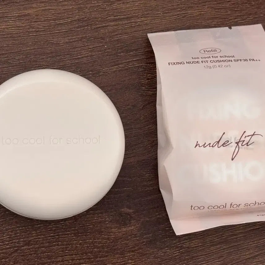 [BUNJANG] Toocoolforschool Fixing Nude Fit Cushion Case Refill / 투쿨포스쿨 픽싱 누드 핏 쿠션 케이스 리필