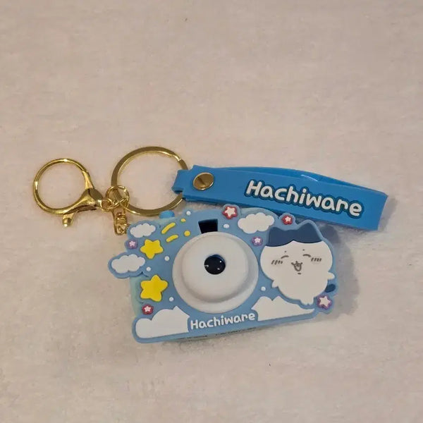 [BUNJANG] Hachiware Beam Camera Keychain / 먼작귀 하치와레 빔카메라 키링