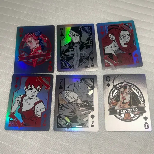[BUNJANG] Jojo's Bizarre Adventure Part 6 Aurora Card Bundle Set / 일괄)죠죠6부 오로라 카드 죠린 F.F 안나수이 등 죠죠의 기묘한 모험 원화