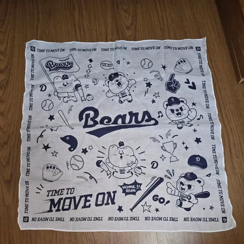 [BUNJANG] Doosan Bears Bandana (2 pcs) / 두산베어스 반다나