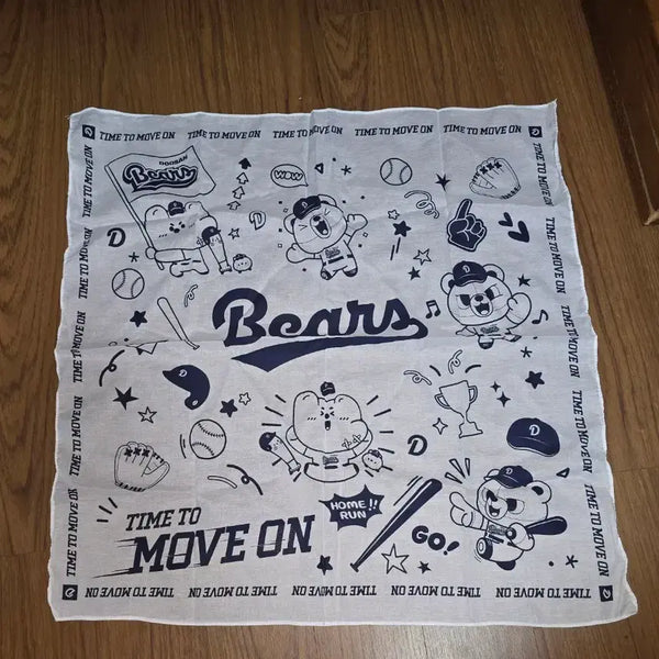 [BUNJANG] Doosan Bears Bandana (2 pcs) / 두산베어스 반다나