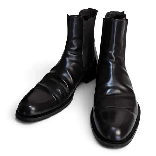 [BUNJANG] Prada Leather Side-Gore Chelsea Boots Size 8 / 프라다 레더 사이드고어 첼시부츠 8