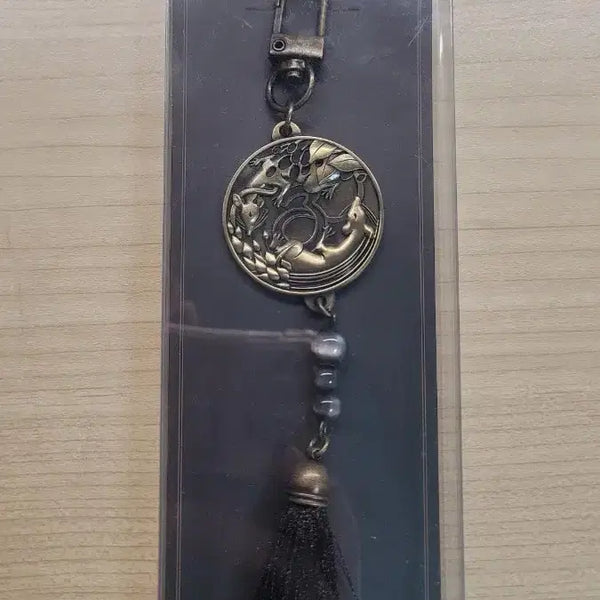 [BUNJANG] Jakdu Jadagaem Family Crest Metal Keyring / 작두 자대감 가문 문양 금속 키링