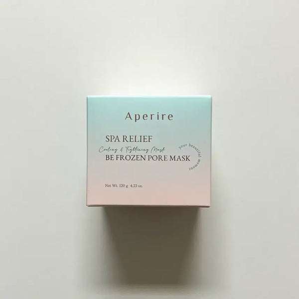 [BUNJANG] Aperire Spa Relief B Frozen Glacial Clay Pore Mask / 아페리레 스파 릴리프 비 프로즌 빙하토 포어 마스크