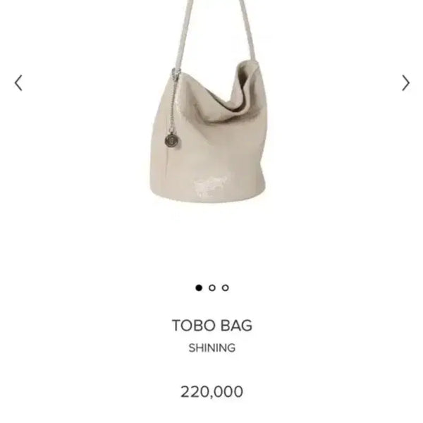 [BUNJANG] minitmute Tobo Bag Shining Ivory / 미닛뮤트 토보백 샤이닝 아이보리