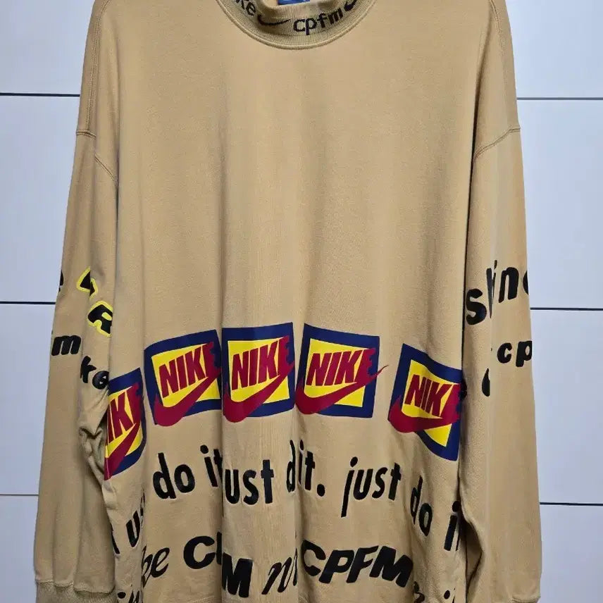 [BUNJANG] Nike x CPFM Mustard Long Sleeve T-Shirt / 나이키 (Nike x CPFM) 머스타드 롱스리브 티셔츠