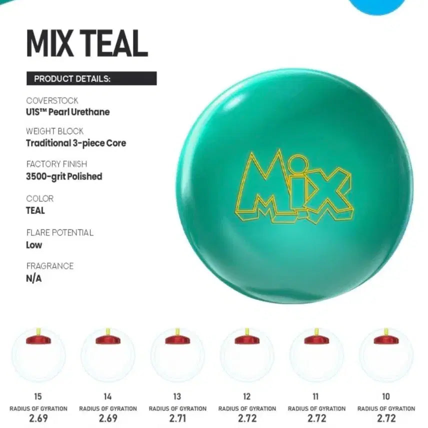 [BUNJANG] Storm Mix Urethane 14lb Bowling Ball / 볼링공 스톰 믹스 14p