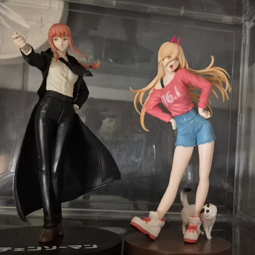 [BUNJANG] Chainsaw Man Power & Makima Figure / 체인소맨 피규어 파워 마키마 판매합니다.