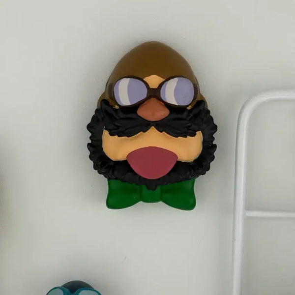 [BUNJANG] Studio Ghibli Porco Rosso Mamma Aiuto Die-cut Magnet / 지브리) 붉은돼지 맘마유토 다이컷 자석