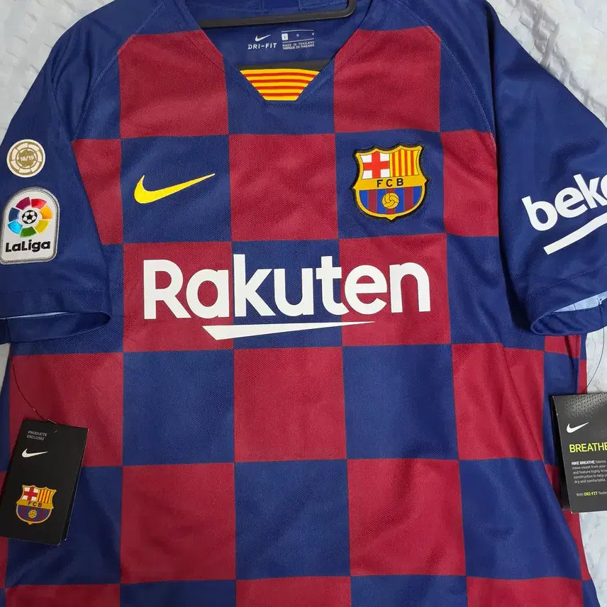 [BUNJANG] FC Barcelona 2019-2020 Messi Home Jersey (Size L) / (새유니폼) 현지 구매 19/20 바르셀로나 메시 마킹 새유니폼 사이즈 L