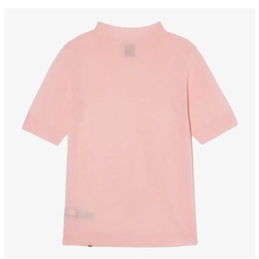 [BUNJANG] The North Face Women's Short-Sleeve Turtleneck Merino Wool Light Pink (Size 95/L) / (95,L)노스페이스 정품 여성 반팔 울 터틀넥