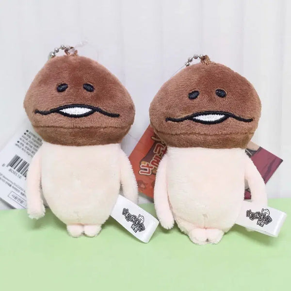[BUNJANG] New Nametoko Cultivation Kit Plush Keychain / (새상품)나메코 재배 키트 인형 키링