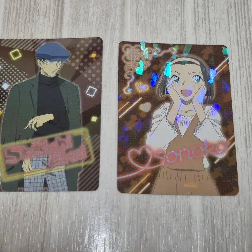 [BUNJANG] Detective Conan Akai, Sonoko Rare Neon Collection Bundle / 명탐정코난 아카이, 소노코레어 네온컬렉션 (일괄 1500원)