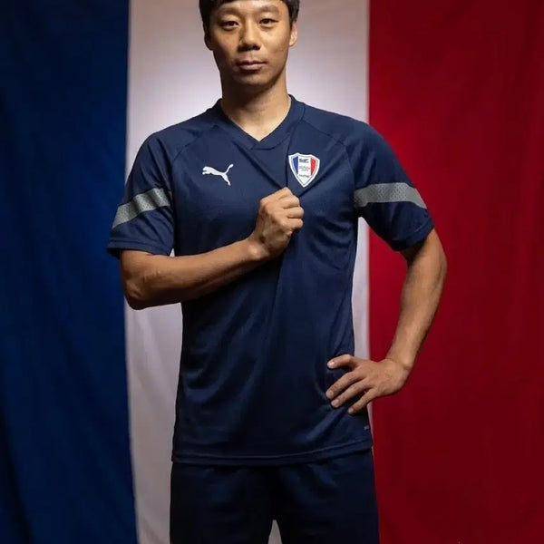 [BUNJANG] Puma Suwon Samsung 2023 Training Short Sleeve Jersey / 푸마 수원삼성 23 트레이닝 반팔