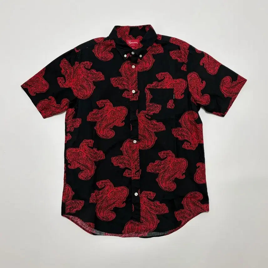[BUNJANG] Supreme Short Sleeve Shirt / 슈프림 반팔 셔츠
