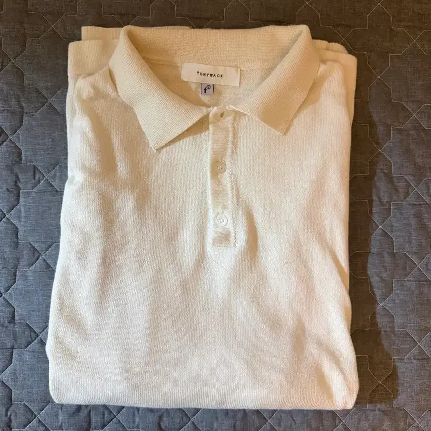 [BUNJANG] Tonywack Archive Polo Knit L / 토니웩 아카이브 폴로 니트 L사이즈