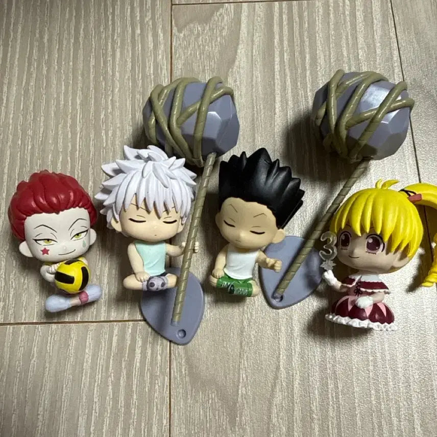 [BUNJANG] Hunter x Hunter Greed Island Suwarasetai 4-Piece Set / 헌터헌터 그리드아일랜드 G.i 스와라세타이 4종세트