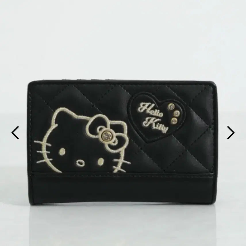 [BUNJANG] Hello Kitty Quilted Bi-Fold Wallet / 헬로키티 퀼팅 중지갑