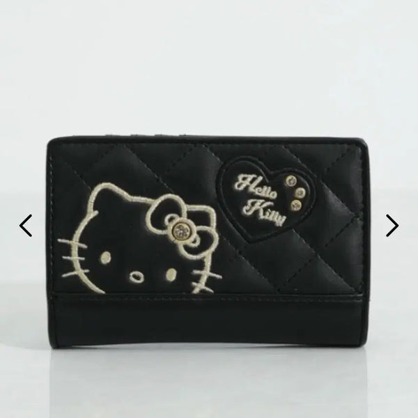 [BUNJANG] Hello Kitty Quilted Bi-Fold Wallet / 헬로키티 퀼팅 중지갑