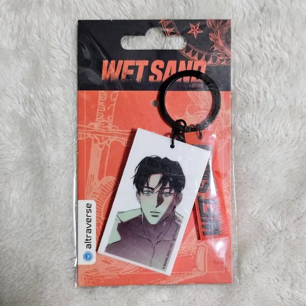 [BUNJANG] Wet Sand German Double-Sided Keyring / 웻샌드 wet sand 독일 양면 키링