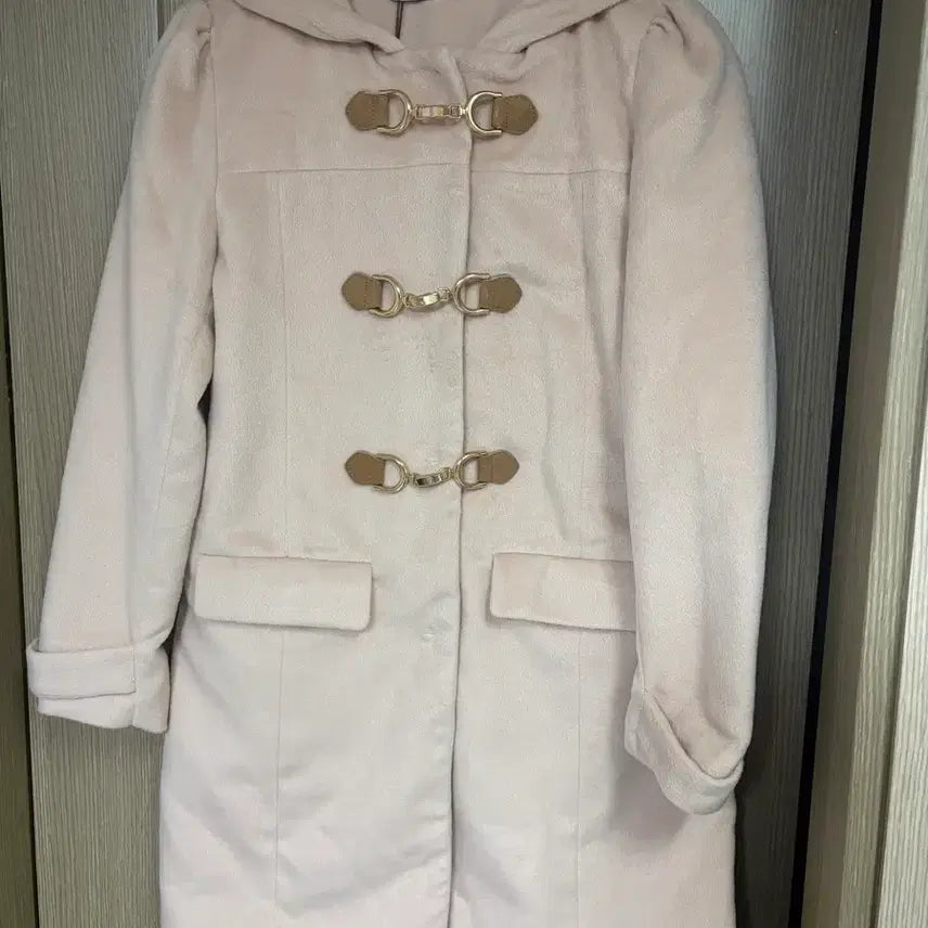 [BUNJANG] Grl Pink Duffle Coat / Grl 핑크 코트