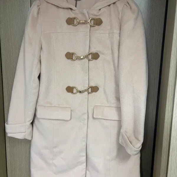 [BUNJANG] Grl Pink Duffle Coat / Grl 핑크 코트