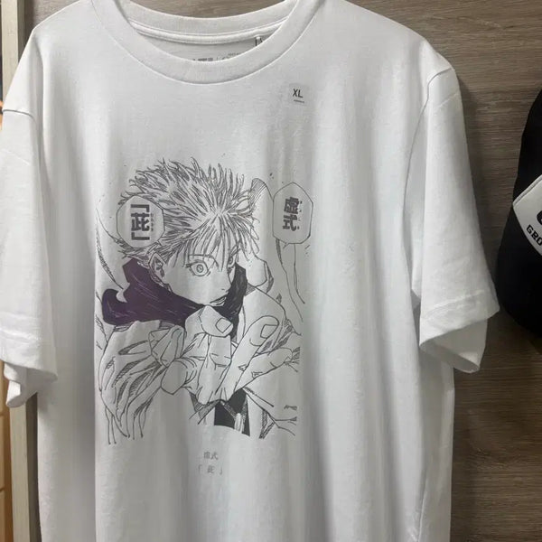 [BUNJANG] Uniqlo Jujutsu Kaisen Gojo Satoru T-Shirt XL / 유니클로 주술회전 고죠 사토루 티셔츠 XL