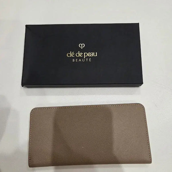 [BUNJANG] Clé de Peau Beauté Beige Long Wallet / 끌레드뽀보떼 지갑 베이지