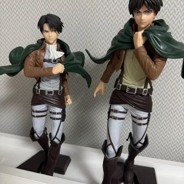 [BUNJANG] Attack on Titan Eren Yeager & Levi Ackerman Grandista Figure Set / 진격의거인 에렌 리바이 그란디스타 피규어 2종세트