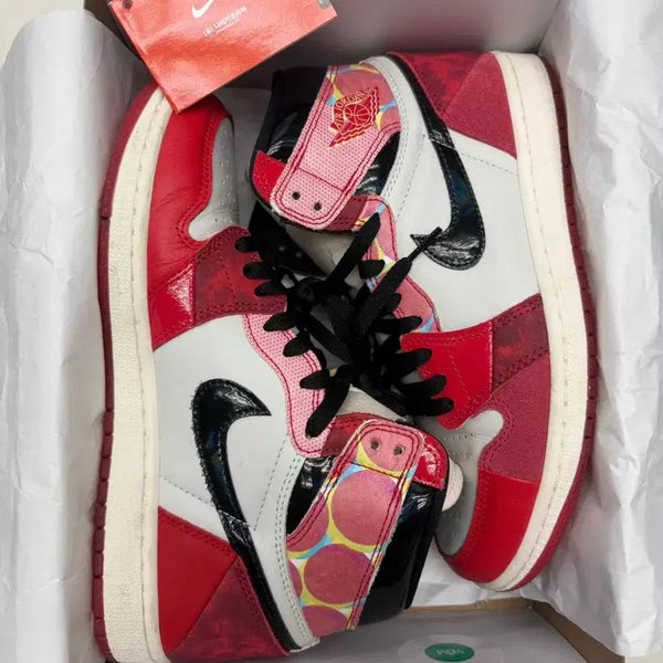 [BUNJANG] Nike Air Jordan 1 Spider-Man Next Chapter Shoes / 나이키 에어 조던 1 스파이더맨 넥스트 챕터 260