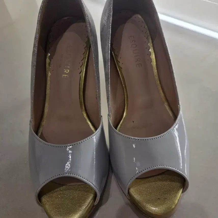 [BUNJANG] ESQUIRE Women's Open Toe Pumps Heels - Size 240 / 에스콰이어 여성 힐 240