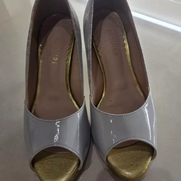 [BUNJANG] ESQUIRE Women's Open Toe Pumps Heels - Size 240 / 에스콰이어 여성 힐 240