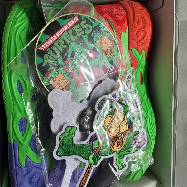 [BUNJANG] Puma MB.04 TMNT R&D Fluoro Green Pas Red / 푸마 MB.04 TMNT R&D 플루로 그린 패스 레드