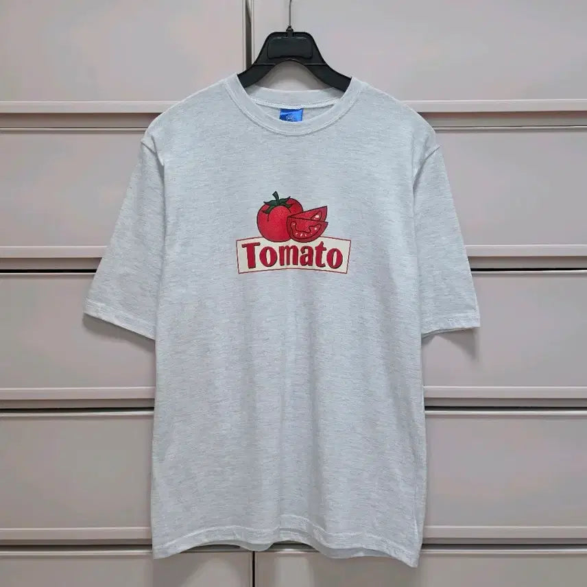 [BUNJANG] Tomato Print T-Shirt - New Arrival / 토마토반팔 새상품