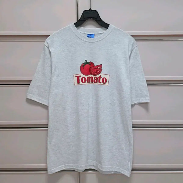 [BUNJANG] Tomato Print T-Shirt - New Arrival / 토마토반팔 새상품
