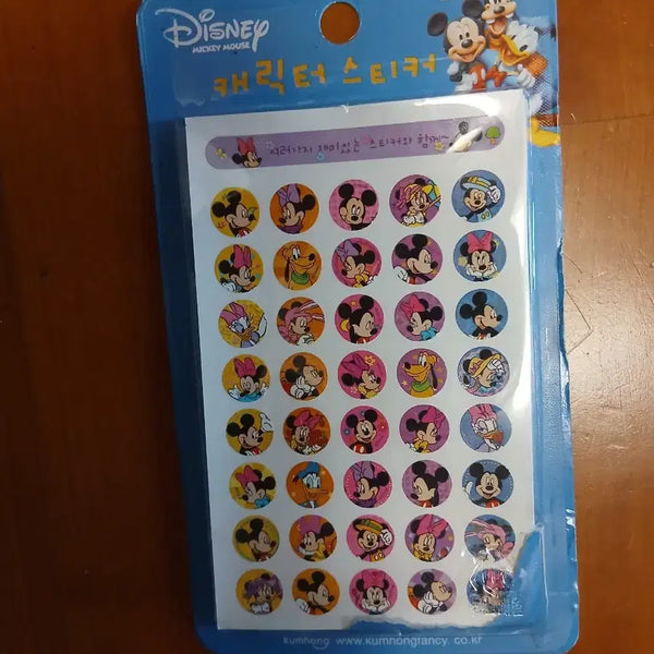 [BUNJANG] Classic Disney Mickey Mouse Character Sticker Set / 고전 디즈니 미키마우스 캐릭터 스티커 세트