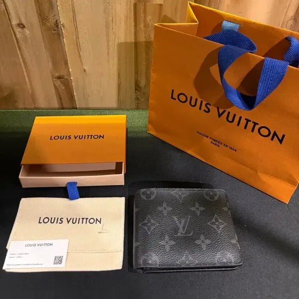 [BUNJANG] Louis Vuitton Eclipse Monogram Multiple Wallet / 루이비통 이클립스 모노그램 멀티플윌렛 반지갑