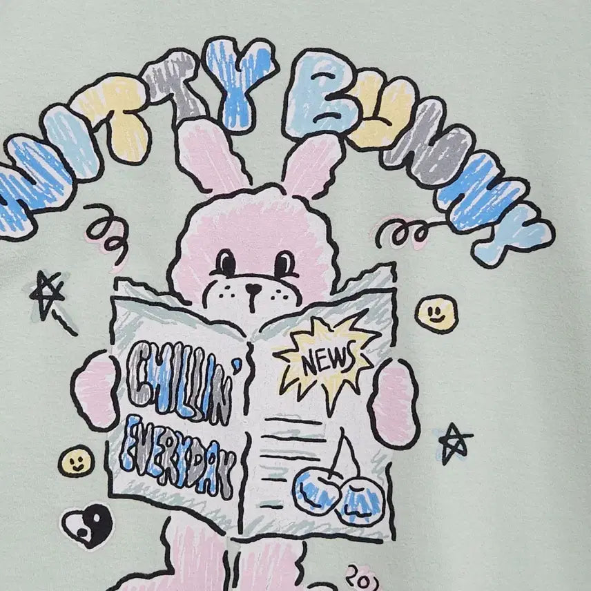 [BUNJANG] KIRSH Bunny Graphic T-Shirt / 부담없이 박시핏! KIRSH 키르시 버니 그래픽 반팔티