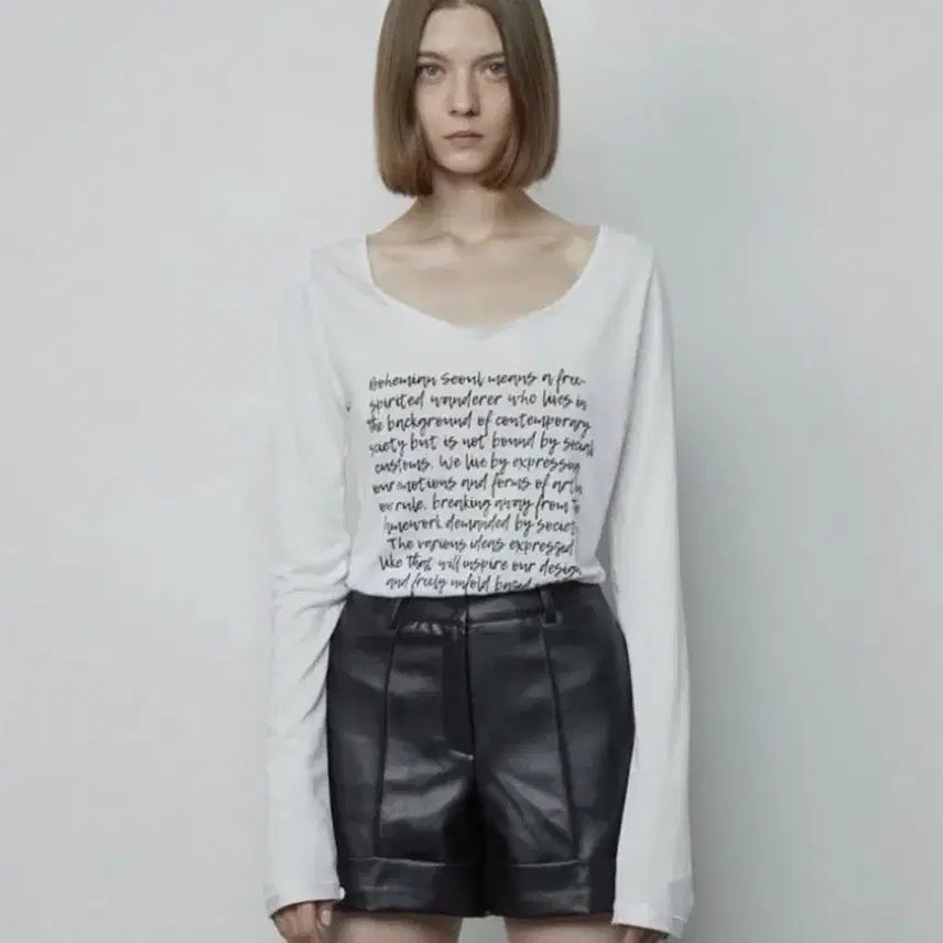 [BUNJANG] Bohemian Seoul Vintage Lettering T-Shirt / 보헤미안서울 빈티지 레터링 티셔츠 보헴서 bohemian seoul vintage lettering tee