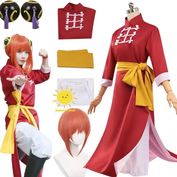 [BUNJANG] Gintama Kagura Cosplay Set / 은혼 카구라 코스프레