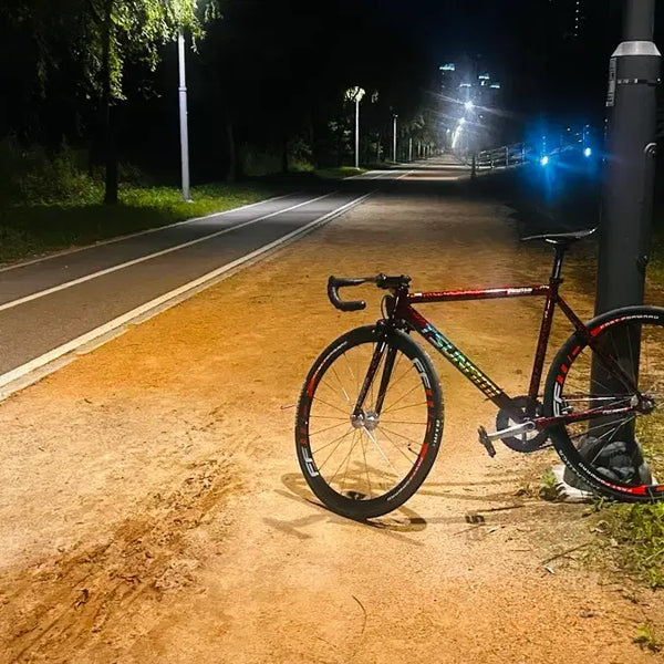 [BUNJANG] Tsunami Flame Red Bicycle (Size M) / 쓰나미 불꽃레드 판매 대차