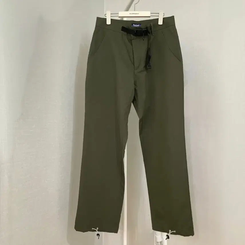 [BUNJANG] Fanfield Men's Cotton Summer Cargo Jogger Pants (Khaki) / 팬필드 남자면 여름카고 조거카키 팬츠
