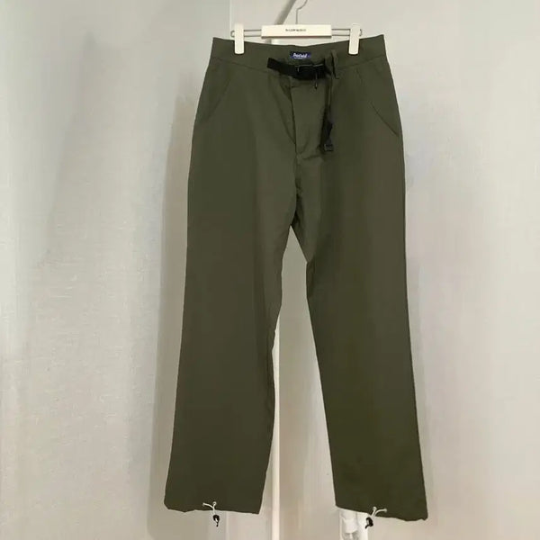 [BUNJANG] Fanfield Men's Cotton Summer Cargo Jogger Pants (Khaki) / 팬필드 남자면 여름카고 조거카키 팬츠