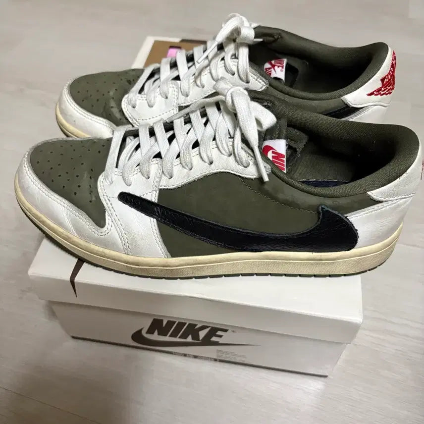 [BUNJANG] Nike Jordan 1 Low Travis Scott Olive / 나이키 조던 1 로우 트레비스 스캇 올리브
