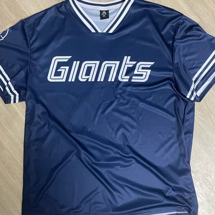 [BUNJANG] Lotte Giants Military Series Navy Short-Sleeve Jersey T-Shirt XL / XL) 롯데 자이언츠 밀리터리 시리즈 네이비 반팔 져지 배포물 티셔츠