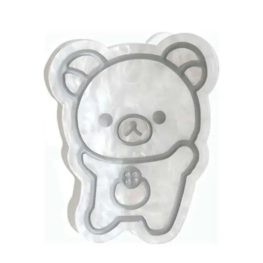 [BUNJANG] San-X Korilakkuma Monochrome Series Hair Clip (New) / 산엑스 코리락쿠마 모노크롬 시리즈 헤어집게(새상품)