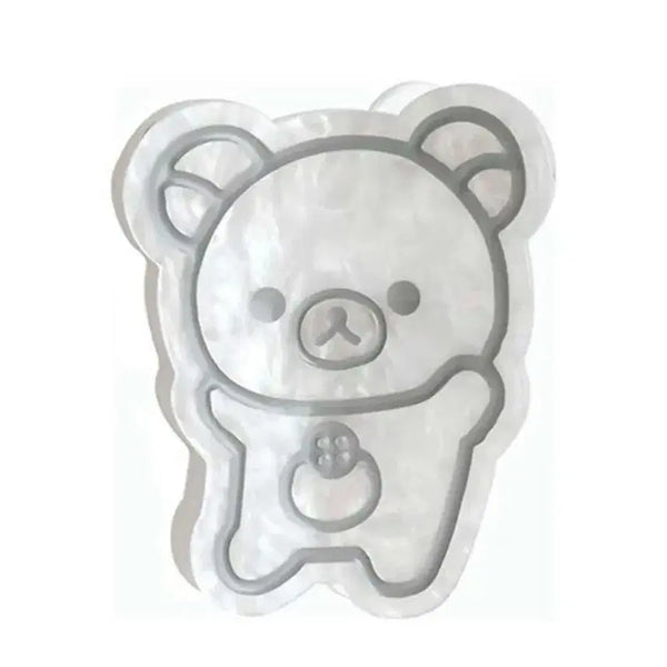 [BUNJANG] San-X Korilakkuma Monochrome Series Hair Clip (New) / 산엑스 코리락쿠마 모노크롬 시리즈 헤어집게(새상품)