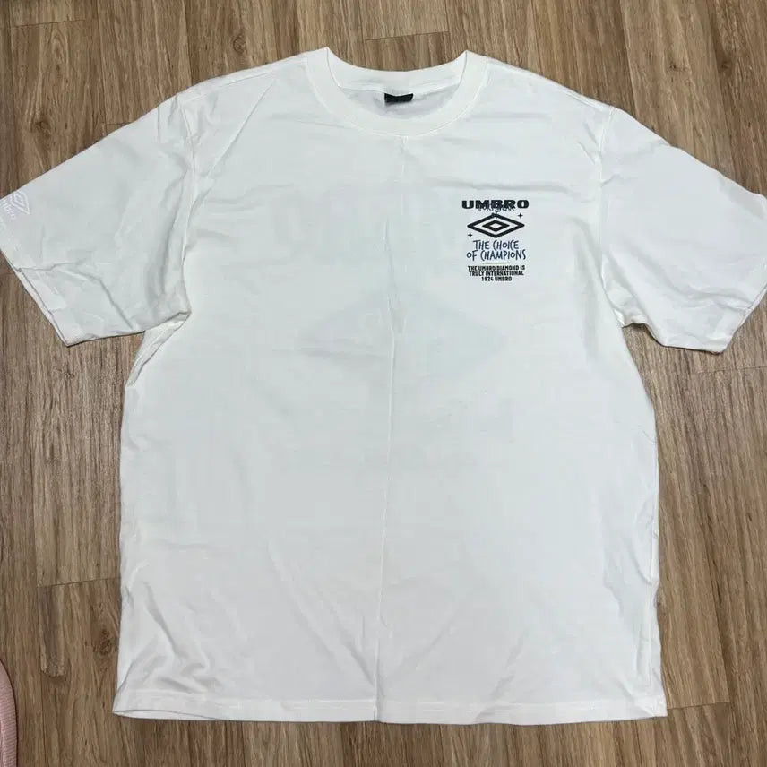 [BUNJANG] Umbro New Lettering T-Shirt White M / 엄브로 뉴레터링 반팔티 화이트