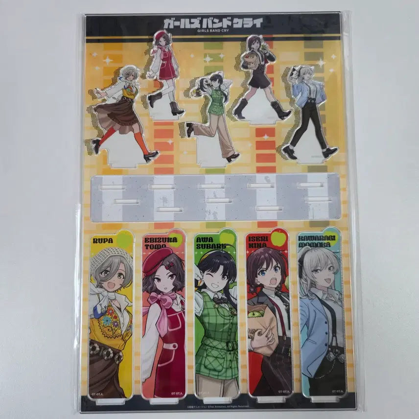 [BUNJANG] Bandcry Stride Acrylic Diorama / 걸즈밴드크라이 스트라이드 아크릴 디오라마